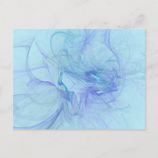 Türkis Postkarte (Vorderseite)