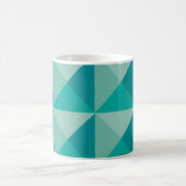 Türkis Pyramids Kaffeetasse (Mittel)