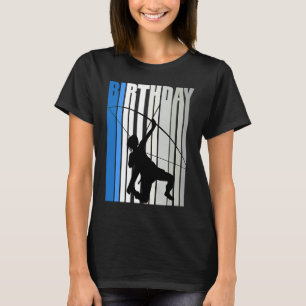 Türkis Retro Vintag Girls Bogenschießen Geburtstag T-Shirt