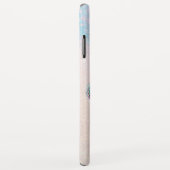 *~* Türkis-Rosa-GoldGlitzer-Meerjungfrau Case-Mate iPhone Hülle (Hinten/Rechts)