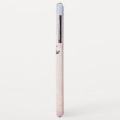 *~* Türkis-Rosa-GoldGlitzer-Meerjungfrau Case-Mate iPhone Hülle (Hinten/Links)