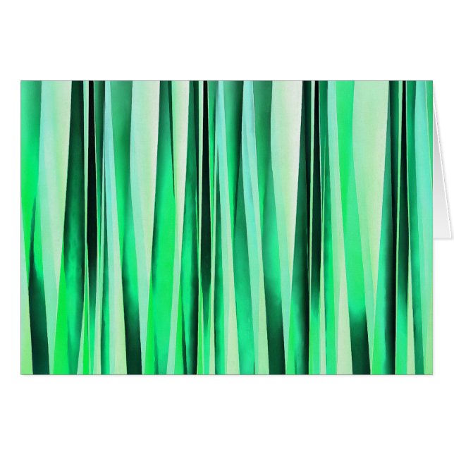 Türkis-Ruhe-Stripy Muster (Vorderseite (Horizontal))