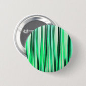 Türkis-Ruhe-Stripy Muster Button (Vorne & Hinten)