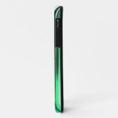 Türkis-Ruhe-Stripy Muster Case-Mate iPhone Hülle (Hinten/Links)