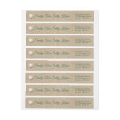 Türkis Sandy Toes Salty Kisses Frohe Weihnachten (Bogen)