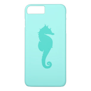 Türkis-Seepferdchen 2 Case-Mate iPhone Hülle