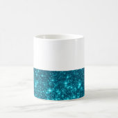 Türkis Sparkle Kaffeetasse (Mittel)