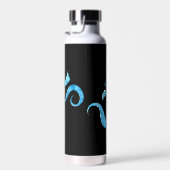 Türkis Sparkle Om Trinkflasche (Rechts)