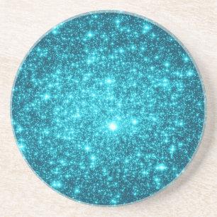 Türkis Sparkle Untersetzer