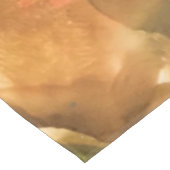 Türkis-Spritzen-Tischdecke Tischdecke (Schrägansicht)