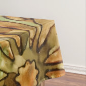 Türkis-Spritzen-Tischdecke Tischdecke (Beispiel)