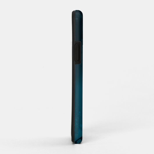 Türkis-Steampunkirche Hintergrund mit Gears Case-Mate iPhone Hülle (Hinten/Rechts)