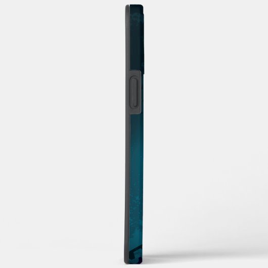 Türkis-Steampunkirche Hintergrund mit Gears Case-Mate iPhone Hülle (Rückseite / Rechts)