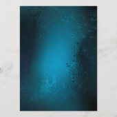 Türkis-Steampunkirche Hintergrund mit Gears Programm (Rückseite)