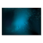 Türkis-Steampunkirche Hintergrund mit Gears Tischnummer (Rückseite)