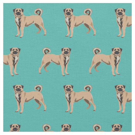 Türkis Stoff (Nahaufnahme)