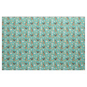 Türkis Stoff (Fat Quarter (45,7 x 55,9 cm))