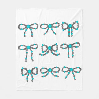 Türkis Stone Blanket Fleecedecke