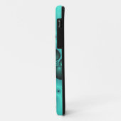 Türkis Suit iPhone Case (Hinten/Links)