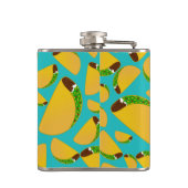 Türkis Tacos Flachmann (Rückseite)