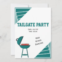 Türkis Tailgate Ribs Wings Dancing Party