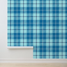 Türkis Tartan Kariert
