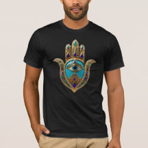 Türkis Third Eye Hamsa