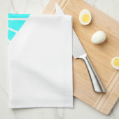 Türkis Thunderbird Küchentuch (Viertel Falte)