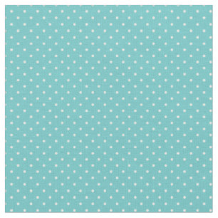Türkis Tiny Dots Stoff