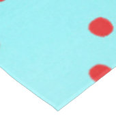 Türkis Tischdecke (Schrägansicht)