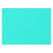 Türkis Tischdecke (Vorderseite (Horizontal))