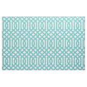 Türkis Trellis Große Skala Stoff (Yard (91,4 cm))