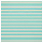 Türkis- und Beigefarbene Linien/Streifen-Muster Stoff (Muster)