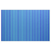 Türkis und blaues Streifenmuster Stoff (Yard (91,4 cm))