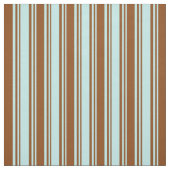 Türkis- und braune Streifen Stoff (Muster)