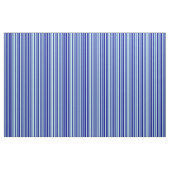 Türkis- und dunkelblaue Streifen-Muster Stoff (Fat Quarter (45,7 x 55,9 cm))