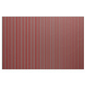 Türkis- und Dunkelrot gestreiftes Muster Stoff (Yard (91,4 cm))