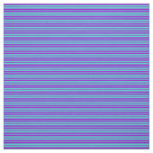 Türkis- und Dunkelviolett-Muster Stoff (Muster)