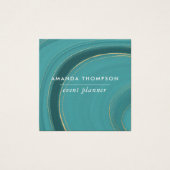 Türkis und Gold Agate (Vorderseite)