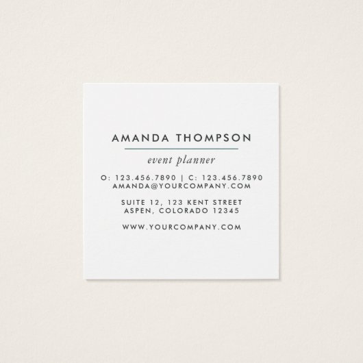 Türkis und Gold Agate (Rückseite)