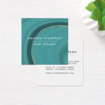 Türkis und Gold Agate