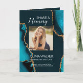 Türkis- und Goldfunerprogramm Programm (Vorderseite)