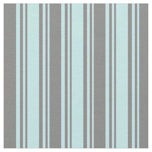 Türkis- und Graumuster Stoff (Nahaufnahme)