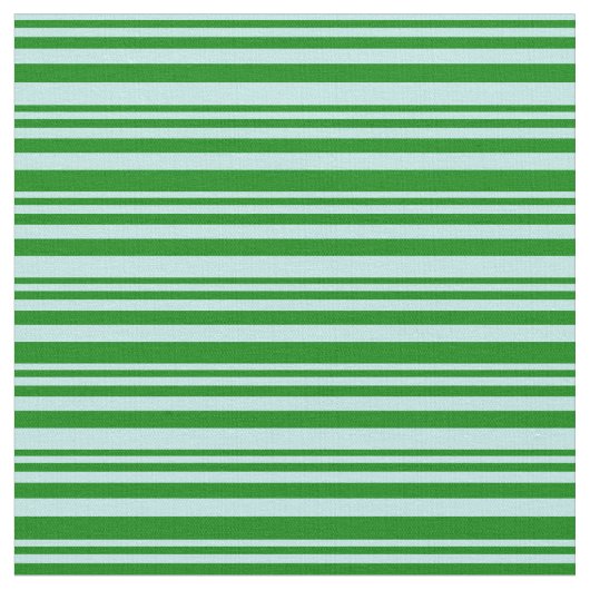 Türkis und Grüne Streifen Stoff (Nahaufnahme)