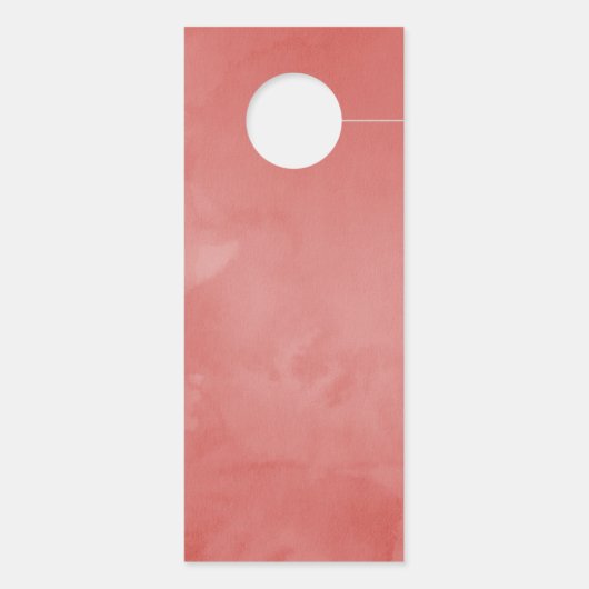 Türkis- und Korallenhochzeiten stören nicht das Ze Türanhänger (Rückseite)