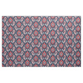 Türkis und Korallenriffe, Ikat Paisley Stoff (Fat Quarter (45,7 x 55,9 cm))