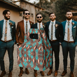 Türkis und Kupfer Geschenkschachtel