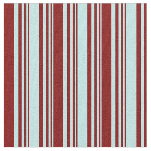 Türkis und Maroon Streifen Muster Stoff (Nahaufnahme)