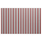 Türkis und Maroon Streifen Muster Stoff (Fat Quarter (45,7 x 55,9 cm))
