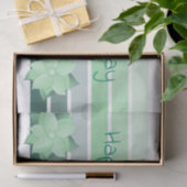 Türkis und Minzgrün Seidenpapier (Geschenk)